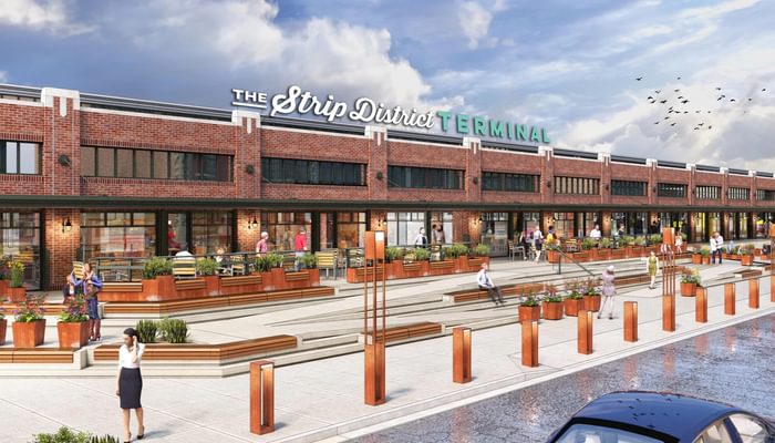 Terminal Building for Signage Mockup